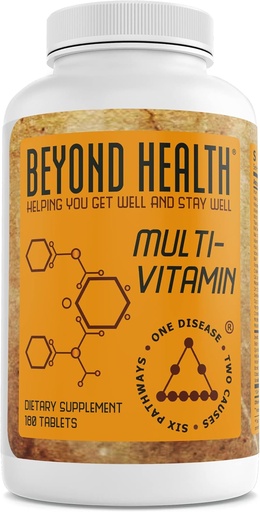 [BRSWKFIGCIGQIETM] Beyond Health Multi-Vitamin 90 Day Supply - 180 ספירה - תמיכה כללית לבריאות