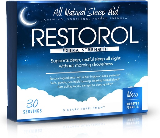 [BRSW2BIOAENQYCTB] | Natural Sleep Aid – Help Sleep Cycle – Get Restful Sleep (30ct) 30 Count (Pack of 1)