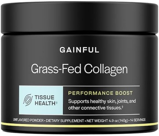 [BRSROCQLBEHRG2AU] Επικερδής ενίσχυση απόδοσης Collagen Peptides σκόνη με βιταμίνη C, δέρμα, ανοσοποιητική & κοινή υποστήριξη, χόρτο Fed Bovine Collagen, Unflavoured, 14 Υπηρεσίες