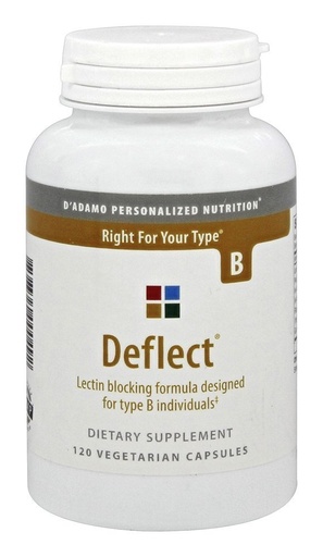 [BRSWIZQACYCAIYDA] D'Adamo Personalized Nutrition Deflect B, 120 Count