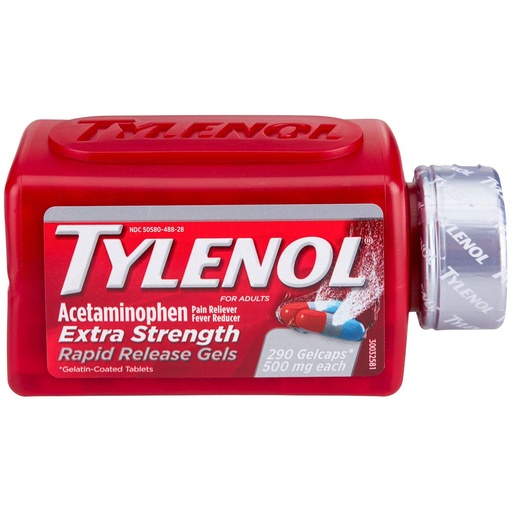 [BRSWGZQ7OEIGCA3H] Tylenol Rapid Release Gels (290 ct.) (2 Pack)