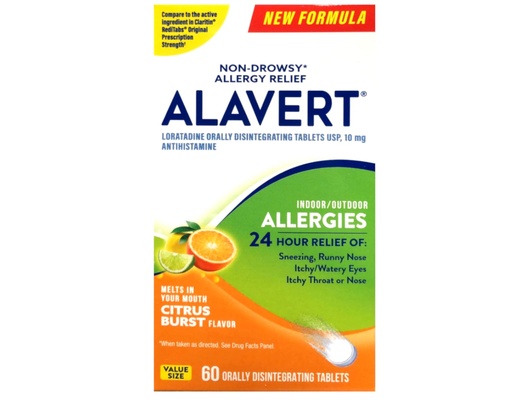 [BRSWIYY6OMEGCELY] Alavert 24 Hour Orally Disintegrating Tablets Citrus Burst 60 Tablets