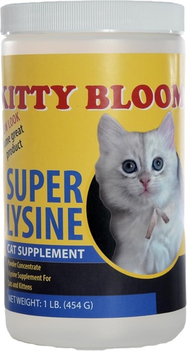 [BRSRAHAQO4NWKHLO] Super Lysine | The Ultimate Immune Booster for Cats | Real Cheese and Chicken Liver Flavor (16 oz. (1 lb.))