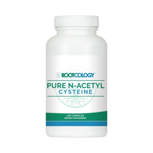 [BRSWG2YOOEFWM2TZ] Rootcology by Dr. Izabella Wentz | Pure N-Acetyl Cysteine | (NAC) 900mg | 120 Capsules