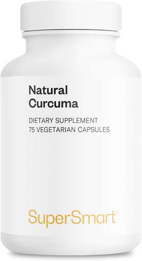 [BRSWIHQZBEBB6FAV] Supersmart - Natural Curcuma 2500mg per Day (High Potency) - Curcuma Longa Extract Supplement - Tumeric Curcumin 95% Curcuminoids | Non-GMO & Gluten Free - 75 Vegetarian Capsules