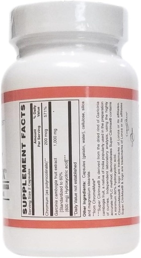 [BRSWGAY6PIMAE3TK] Super Citrimax, 1000mg Garcinia Cambogia, 90 Capsules