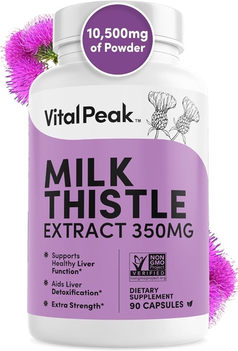[BRSROZAECF5BYGT6] Milk Thistle Extract Capsules