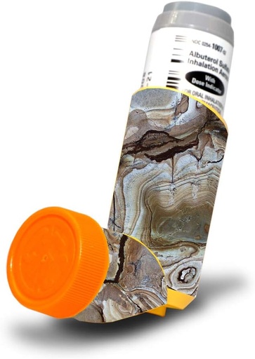 [BRSWGBT2OIHWA3D7] MightySkins Skin for Proventil HFA Asthma Inhaler - Crystal Rock | Protective, Durable, and Unique Vinyl Decal wrap Cover | Easy to Apply, Remove, and Change Styles | Made in The USA