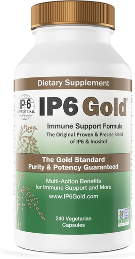 [BRSWIYYMA54BGCDU] IP6 Gold Immune Support Formula, 240 Vegetarian Kapsule