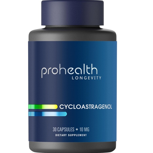 [BRSRA2T5C4HRMG34] ProHealth Cycloastragenol Supplement, 10 mg per Serving | Science-Backed to Support Telomere Length, DNA Structure & Healthy Aging | Third-Party Tested for Purity & Quality
