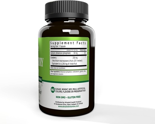 [BRSWIF34CMMRS23O] Windmill Cranberry 250 Mg Caps 60'S Windmill