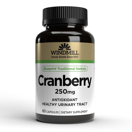 [BRSWIF34CMMRS23O] Windmill Cranberry 250 Mg Caps 60'S Windmill