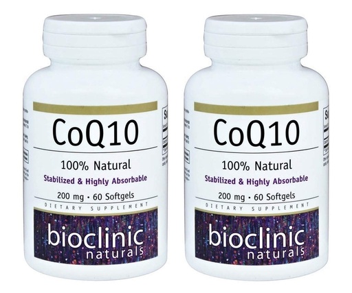 [BRSWGFQQCUIAYF33] CoQ10 200mg 60 Softgels (Pack of 2)