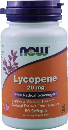 [BRSWIYQ6CAMWGHT2] Now Foods Lycopene, 50 softgels / 20 mg (Pack of 2)