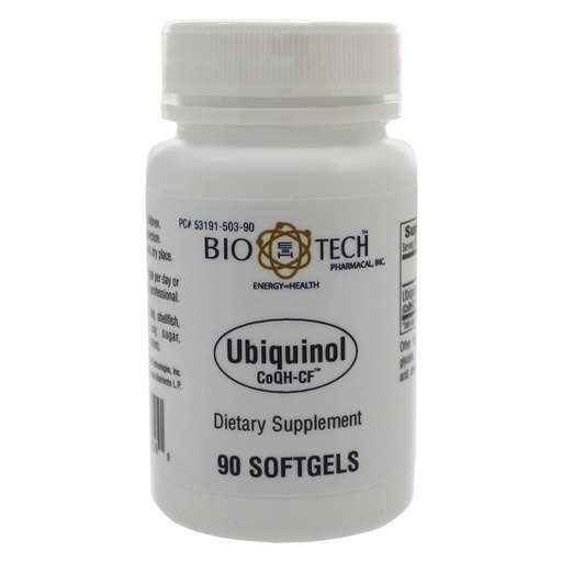 [BRSWIEAMAQHGKFDY] BioTech Pharmacal - Ubiquinol - 90 Count