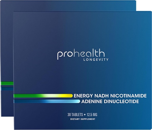 [BRSWG232PINGEE3Z] ProHealth Energy NADH Nicotinamide Adenine Dinucleotide (30 Tablet, 12,5 mg) (2 Pack)
