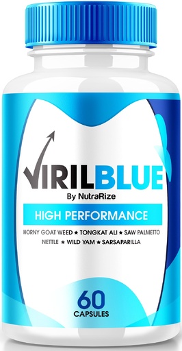 [BRSRAEITB4GQK3QY] VirilBlue Capsules for Men, Viril Blue Male Supplement, All-Natural Formula to Support Performance and Confidence, Premium Nutrition for Overall Health, Official Pills Review (60 Capsules)