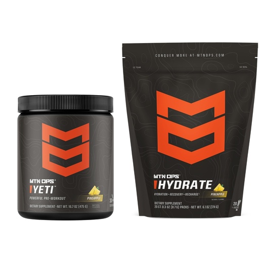 [BRSRAGLQDJ5RG233] MTN OPS Yeti Pineapple + Hydrate Pineapple Bundle