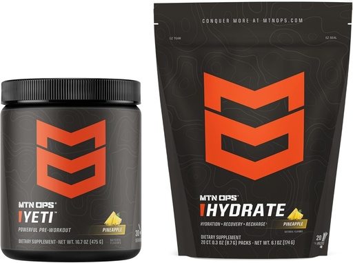 [BRSRAGLQDJ5RG233] MTN OPS Yeti Pineapple + Hydrate Pineapple Bundle