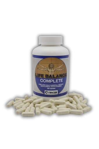 [BRSWGFA5CR7RM3QZ] Life Balance Complete - Chelated Multi-Mineral Dietary Supplement with Vitamins - with Real Amino Acid Chelated Trace Minerals - Fill The Gaps in Your Nutrition - Made in the USA - 240 Capsules