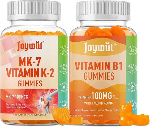 [BRSRAGIRBYBAOFY3] Vitamin B1 Gummies and Vitamin K2 MK7 Gummies