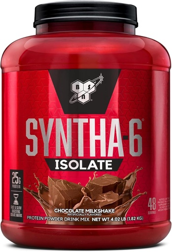 [BRSWI233OUGAED32] BSN SYNTHA- 6 Isolát proteinu prášek, čokoládový protein prášek s syrovátkovým proteinem izolát, mléčný protein izolát, Flavor: čokoláda Milkshake, 48 porcí (balení se může lišit)
