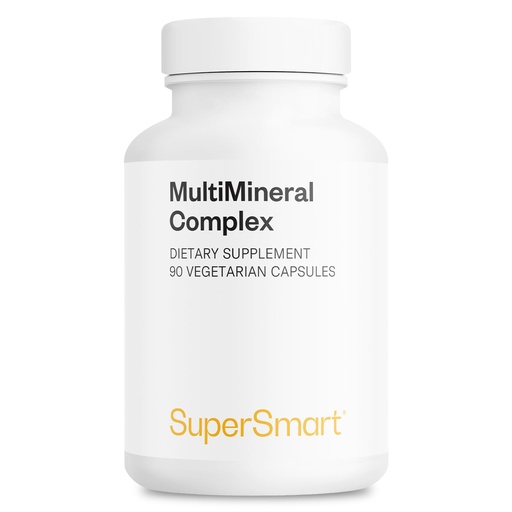 [BRSWIHQZBEBGOGTM] SuperSmart - Multimineral Complex Supplement (Full Spectrum) - with Magnesium, Zinc, Boron, Calcium, Chromium, Selenium, Iodine, Potassium | Non-GMO & Gluten Free - 90 Vegetarian Capsules