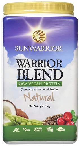 [BRSWIZYRAIFGYF3C] Sunwarrior Warrior Blend Powder, Natural, 2.2 Pound