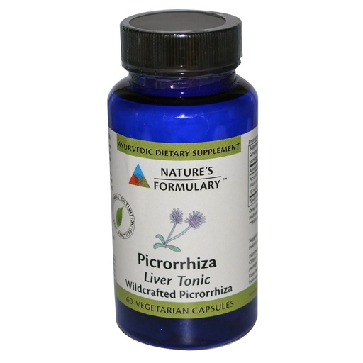[BRSWIYT7BUIAAFLA] Nature's Formulary Picrorrhiza Vegetarian Capsules, 60 Count