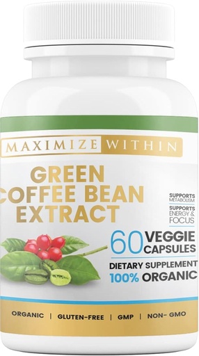 [BRSW2BA5BUDREAL3] Maximize Within Green Coffee Bean Extract, 60 ct