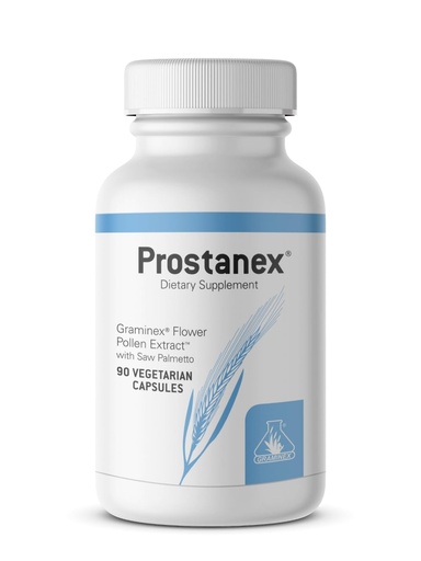 [BRSWIYQGCV4RMYDM] Graminex Prostanex - Prostate Health Supplement Flower Pollen Extract, Saw Palmetto - Support for Bladder Control & Urinary Tract Health, Rye Pollen Extract Made in USA, 90 Vegetarian Capsules