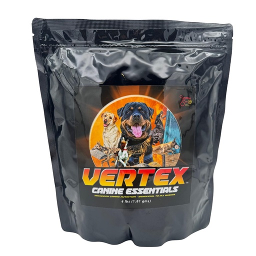 [BRSWIZYIAUGAI3TI] Vertex Canine Essentials High-Performance Dog Supplement – Predigested Liver, Whey & Egg Protein – Muscle Growth, Recovery, Fertility & Milk Production– Active, Working & Breeding Dogs, 4lbs Nutrition