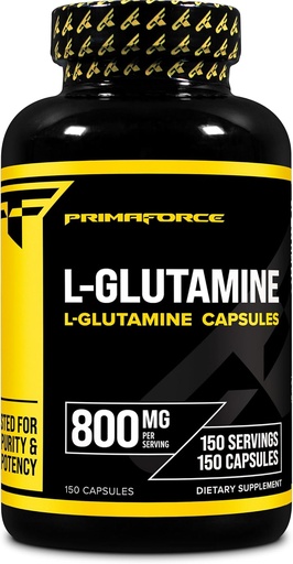 [BRSROGD4DEDRG3A4] Primaforce L-Glutamine, 800mg (150 Kapsül)