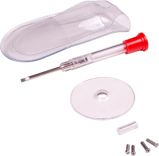 [BRSWIYQMAQDWK3LO] Apex Glasses Repair Kit - Eyeglass Repair Kit with Small Screwdriver,Eyeglass Screws, Magnifying Glass, Screw Guide, & Storage Pouch - Universal Eyeglass Repair Kit for Reading Glasses, & Sunglasses