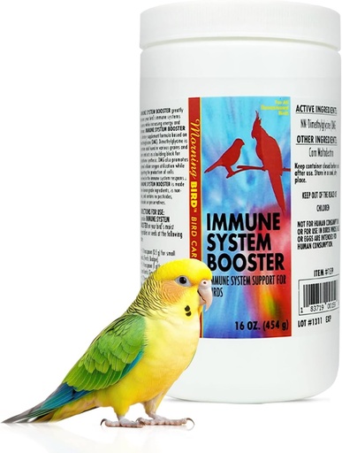 [BRSWGATRAF6AADLL] Booster 16 Oz - Suplemento energético para las aves – Polvo de Aminoácidos Naturales – Boosts Stamina, Salud Celular y Uso de Oxígenos – Vitamin Powder para todas las especies de aves