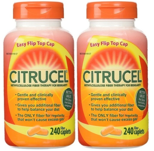 [BRSWGYIRPN7QGC3P] Citrucel Fiber Therapy, 240 Fiber Caplets (2 Pack) | 2 Pack