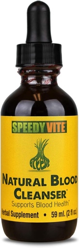 [BRSWGGL4BB6AY23H] Natural Blood Cleanser Liquid Organic Supplement SpeedyVite® (2 fl oz) Drops