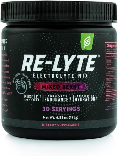 [BRSRAZT6CMNGC236] Generico Re-Lyte Electrolyte Drink Mixed Berry Mix 30 Servings 6.88 oz.