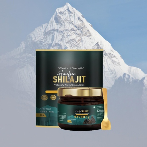[BRSRAEDYCEPBGDT4] Bhumiija and Life Science Organic Resin Shilajit Supplement for Men and Women