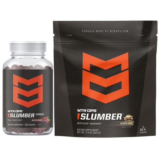 [BRSRAGL6DEJWODTA] MTN OPS Slumber Gummies + Slumber Sleepy Chai Bundle