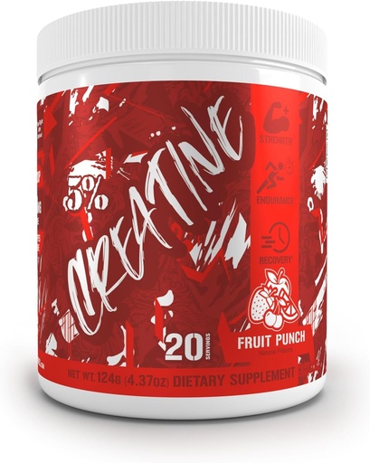 [BRSRAZT4AQMAKHLF] 5% Nutrition Codi Red Micronatine Creatine, kydra Powder Flature Creatine per poder, fortalesa Endial, Energia cel·lular i Cognitive health (Frxal)