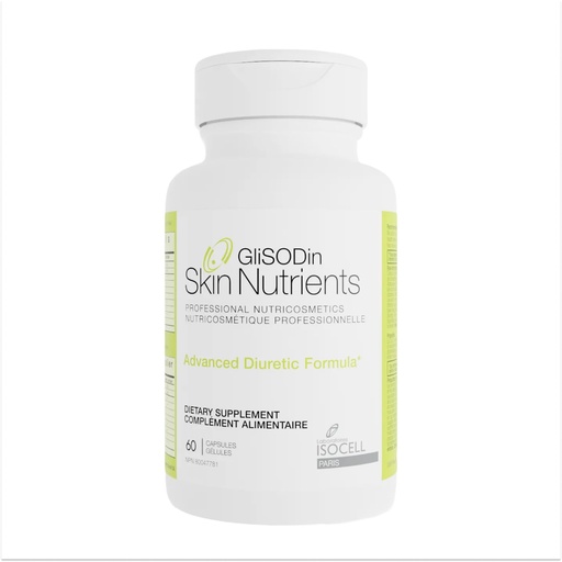 [BRSWK2Y6BN7BSHQ3] Glisodin Diuretic - Nutraceutical enhances Natural Drainage to Reduce The Swelling associated with Fluid Retention - Has Purification Properties That Assist in eliminating toxins - 60 Capsules