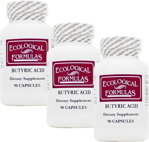 [BRSW2BAQAQORO337] Ecological Formulas Calcium Magnesium Butyrate | Supports Gut Health |Digestion | Leaky Gut | 3-Pack
