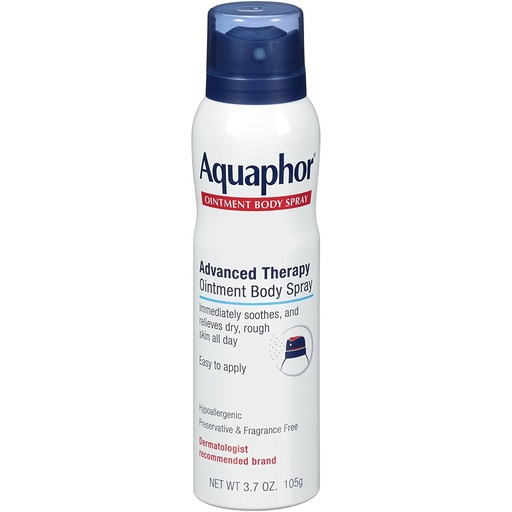 [BRSWGYIKDICW2GQ6] Aquaphor Ointment Body Spray - Moisturizes and Heals Dry, Rough Skin - 3.7 oz. Spray Can