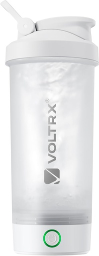 [BRSROZIODMBGK236] VOLTRX Protein Shaker Bottle, Merger USB C Rechargeable Electric Protein Shake Mixer, Shaker Cups for Protein Shakes and Meal Replacement Shakes, BPA Free, 24oz