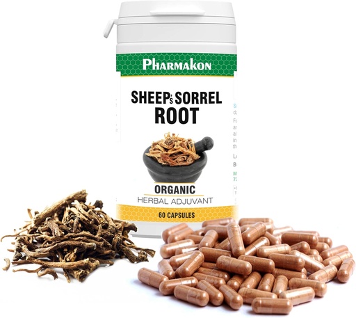 [BRSRMHATC4CGEEQ3] PHARMAKON Sheep Sorrel Root Extract, Very Potent, Contains Root Only, Made in Germany