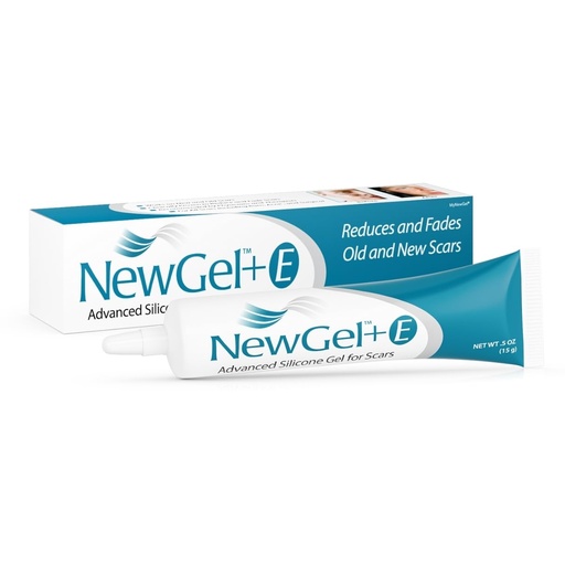 [BRSWIZL7AEHRYA3C] Advanced High-Potency Silicone Scar Gel with Vitamin E for Old, New Scars, Surgery, Keloids, Burns, and Facial Blemish Scars, NewGel Plus by MyNewGel (15 Grams) - 0.50 oz
