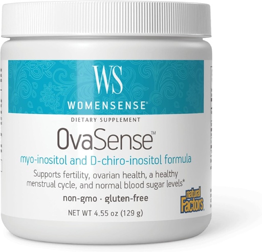 [BRSRMCAROF7BMFLA] Natural Factors Womensense, OvaSense, 4.55 oz 129 g