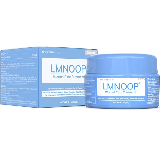 [BRSROAYHOADQE23O] LMNOOP® Wound Care Ointment - Fast Healing Wound Cream, Maximum Repair for All Ages, Wound Healing Ointment for Deep/Open/Surgical Wounds, Bedsores, Diabetic Wounds, Ulcers, Burns, Cuts