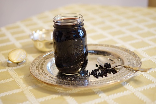 [BRSWGAINO54AYCT7] Original Organic Elderberry Syrup - Pure Natural - Immunity Boost - Herbal Supplement - Uşaqlar və Yetişkinler tərəfindən Sevgi kimi Easy - 32 oz